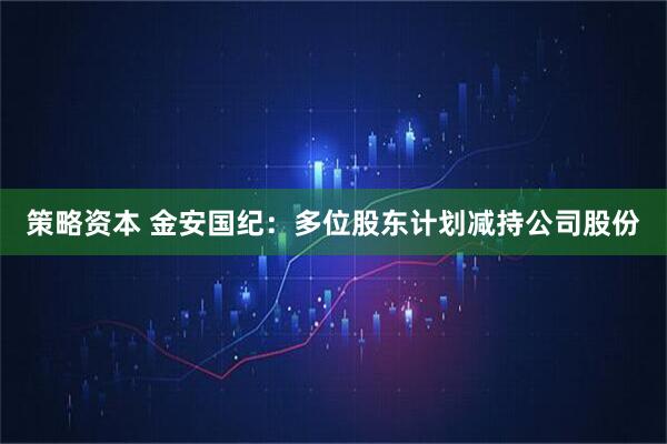 策略资本 金安国纪：多位股东计划减持公司股份